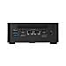Mini PC Cubi NUC AI 1UMG-019BEU Barebone Intel Core Ultra 5 125H DDR5 RAM max 64GB HDD /SSD 6xUSB Wi-Fi 6E Nero - Foto miniatura 3