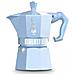 Caffettiera Italiana Da 3 Tazze, Azzurra - 0009061 - Foto miniatura 1