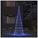 Albero di Natale LED con 800 LED con supporto Blu 400 cm Ferro - Foto miniatura 2