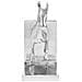 Fermalibri 2 pcs Argento 11 x 14 x 25 cm Alluminio - Foto miniatura 5