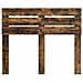 Testiera con testiera Rovere fumé 120 cm Legno multistrato - Foto miniatura 4