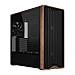 Lancool LAN217X computer case Midi Tower Nero, Legno - Foto miniatura 1
