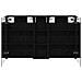 Set di Armadi da Bagno con porta 3 pcs 100 x 10,5 x 60,5 cm - Foto miniatura 7