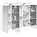 Mobiletto per specchio da bagno Bianco 100 x 14,5 x 70 cm - Foto miniatura 3