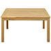 Tavolino da salotto Acacia chiaro 85 x 85 x 45 cm - Foto miniatura 2