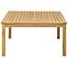 Tavolino da salotto Acacia chiaro 85 x 85 x 45 cm - Foto miniatura 3