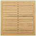 Tavolino da salotto Acacia chiaro 85 x 85 x 45 cm - Foto miniatura 4