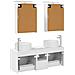 Set di mobili per il bagno 5 pcs Bianco - Foto miniatura 8