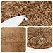 Cuscino con cuscino HEERLEN 2 pz Tortora Fleece PV - Foto miniatura 5