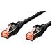 Cavo Rete S-Ftp Cat. 6 Doppia Schermatura Ls0H Colore Nero Mt. 0,25 - Foto miniatura 2