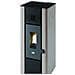 Stufe Punto Fuoco Pellet Minni 6,3kw (br) Bianco - Foto miniatura 3