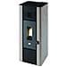 Stufe Punto Fuoco Pellet Minni 6,3kw (br) Bianco - Foto miniatura 1