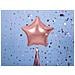 Partydeco - Palloncino Alluminio Stella Oro Rosa Metallizzato - Foto miniatura 2