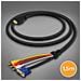 Cavo Hdmi A 3x Rca Maschio E Vga Maschio Adattatore Video 1,5 M A4001 Nero - Foto miniatura 5