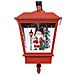 Lampada Natalizia Da Parete Led E Babbo Natale Rossa 40x27x45cm - Foto miniatura 6