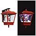 Lampada Natalizia Da Parete Led E Babbo Natale Rossa 40x27x45cm - Foto miniatura 1