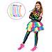 Costume Funky Bones (piccolo (5-7 Anni)) Arcobaleno - Foto miniatura 1