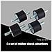 4 Pezzi M10 Gomma Bobina Monte Antivibrazione Shock Absorber Isolatore Bobina Monti Con Doppia Vite Borchie Per Compressori Daria Motori Diesel Motori A Benzina Pompe Ad Acqua - Foto miniatura 3