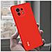 Cover Per Xiaomi Mi 11 In Gel Di Silicone Flessibile E Resistente,, Rossa - Foto miniatura 5
