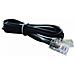RJ-45 / RJ-45, RJ-45, RJ-45, Maschio / maschio, Cat6, Nero - Foto miniatura 1
