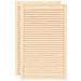 Ante con Design a Lamelle 2 pz 99,3x59,4 cm in Legno di Pino - Foto miniatura 1