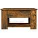Tavolino Da Salotto Rovere Fumo 79x49x41cm In Legno Multistrato - Foto miniatura 2