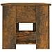 Tavolino Da Salotto Rovere Fumo 79x49x41cm In Legno Multistrato - Foto miniatura 7