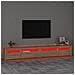 Mobile Porta Tv Con Luci Led Rovere Sonoma 270x35x40 Cm - Foto miniatura 5