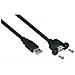 Alcasa Uk20p-aea-010s Cavo Usb 1 M Usb 2.0 Usb A Nero - Foto miniatura 1