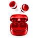 Cuffie Bluetooth FLOW con Custodia di Ricarica Colore Arancione Rosso - Foto miniatura 2
