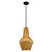 Lampadario A Sospensione Tommy Metallo Oro 1 Luce E27 Diffusore Vetro - Foto miniatura 1