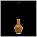 Lampadario A Sospensione Tommy Metallo Oro 1 Luce E27 Diffusore Vetro - Foto miniatura 3