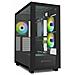 Case Rebel C60 RGB ATX micro ATX Mini-ITX 2 Porte USB 3.2 Colore Nero - Foto miniatura 1