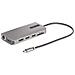 Adattatore multiporta USB-C a tre monitor, HDMI / DisplayPort, hub 4x USB, 100W PD, GbE, lettore di schede SD /MicroSD - Foto miniatura 1