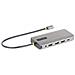 Adattatore multiporta USB-C a tre monitor, HDMI / DisplayPort, hub 4x USB, 100W PD, GbE, lettore di schede SD /MicroSD - Foto miniatura 2