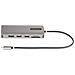 Adattatore multiporta USB-C a tre monitor, HDMI / DisplayPort, hub 4x USB, 100W PD, GbE, lettore di schede SD /MicroSD - Foto miniatura 3