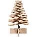 Albero Di Natale Decorativo In Legno 60 Cm Legno Massello Pino - Foto miniatura 3