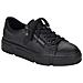 Nero Casual Closed Shoes Scarpe Basse Pelle Scarpe Donna Nero Eu 36, N59l1-00 - Foto miniatura 2
