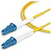 Cavo in fibra ottica simplex monomodale OS2 da LC a LC (UPC) da 1m, 9/125µm, 40G / 100G, insensibile alla piegatura, bassa perdita di inserzione, cavo patch in fibra LSZH - Foto miniatura 5