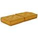 Pouf Modulare Giallo 70x70x36 in Tessuto - Foto miniatura 9