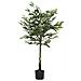 Albero di Ficus Artificiale 480 Foglie 130 cm Verde - Foto miniatura 1
