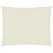 Parasole A Vela Oxford Rettangolare 6x7 M Crema - Foto miniatura 1