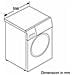 Lavatrice Standard WGG254Z6II Serie 6 ActiveWater Plus 10 Kg Classe A Centrifuga 1400 giri - Foto miniatura 13