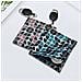 Asciugamano Da Golf Premium In Microfibra Con Clip A Moschettone Blue - Foto miniatura 4