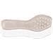 Solette In Pelle Con Massaggio, Assorbimento Degli Urti Beige - Foto miniatura 3