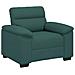 Poltrona Verde Scuro 60 cm in Tessuto - Foto miniatura 1