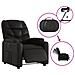 Poltrona Reclinabile Elettrica Nera in Similpelle - Foto miniatura 5