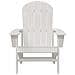 Sedia Adirondack Bianca 74x82x91 cm HDPE - Foto miniatura 4