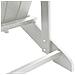 Sedia Adirondack Bianca 74x82x91 cm HDPE - Foto miniatura 8