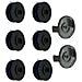 Set Di Ricambio Rac123 Bobina Per Decespugliatore ×6 + Copertura Rac122 ×2 Compatibile Con Ryobi - Foto miniatura 1